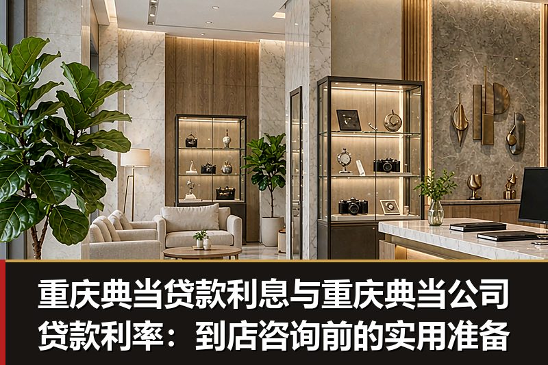 重庆典当贷款利息与重庆典当公司贷款利率:到店咨询前的实用准备 重庆典当贷款利息与重庆典当公司贷款利率:到店咨询前的实用准备