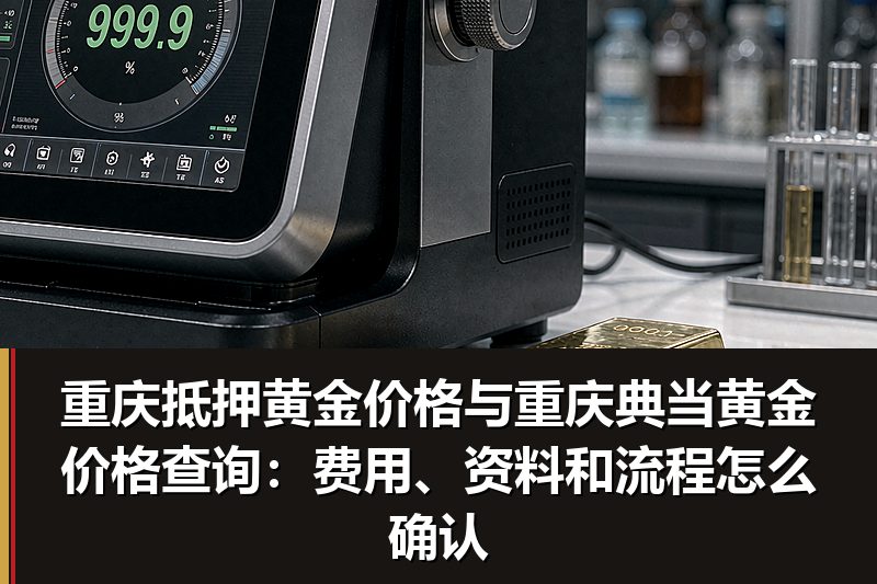 重庆抵押黄金价格与重庆典当黄金价格查询：费用、资料和流程怎么确认