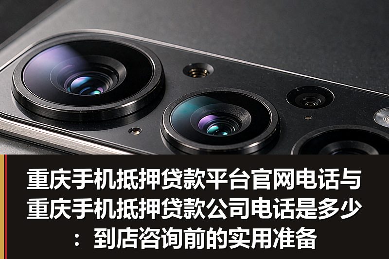 重庆手机抵押贷款平台官网电话与重庆手机抵押贷款公司电话是多少：到店咨询前的实用准备