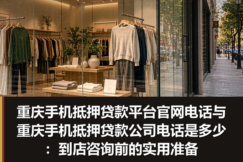 重庆手机抵押贷款平台官网电话与重庆手机抵押贷款公司电话是多少：到店咨询前的实用准备