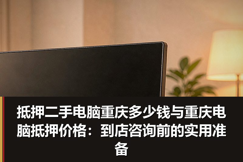 抵押二手电脑重庆多少钱与重庆电脑抵押价格：到店咨询前的实用准备