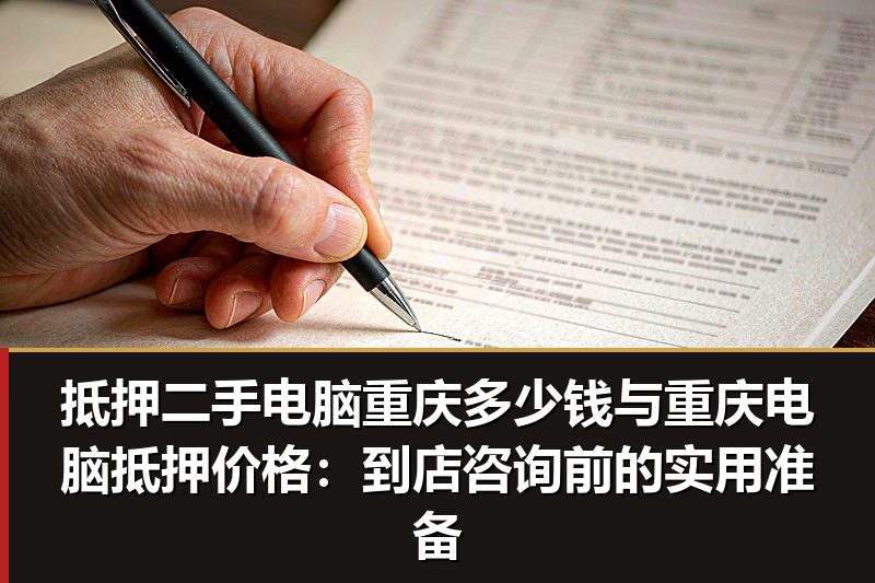 抵押二手电脑重庆多少钱与重庆电脑抵押价格：到店咨询前的实用准备