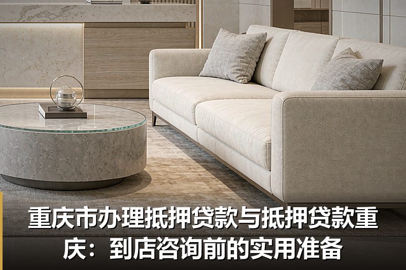 重庆市办理抵押贷款与抵押贷款重庆：到店咨询前的实用准备