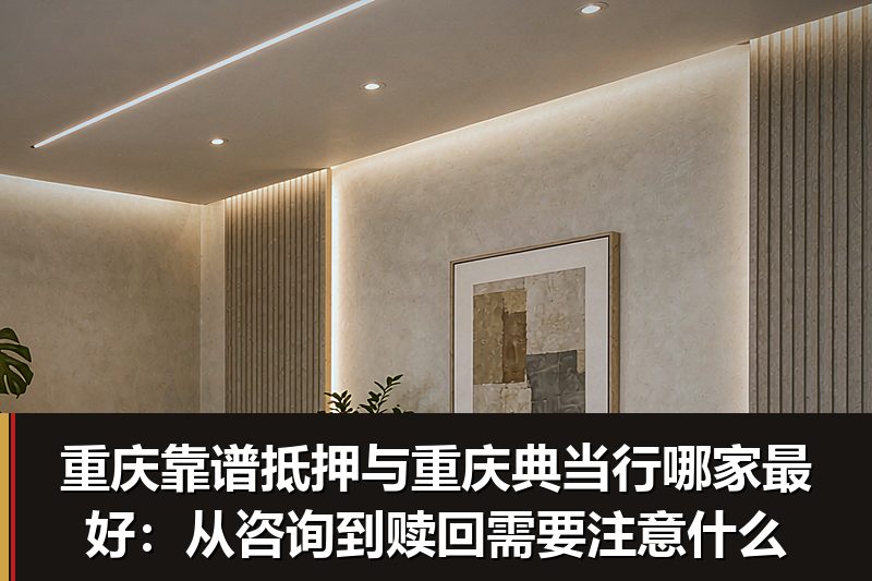 重庆靠谱抵押与重庆典当行哪家最好:从咨询到赎回需要注意什么 重庆靠谱抵押与重庆典当行哪家最好:从咨询到赎回需要注意什么