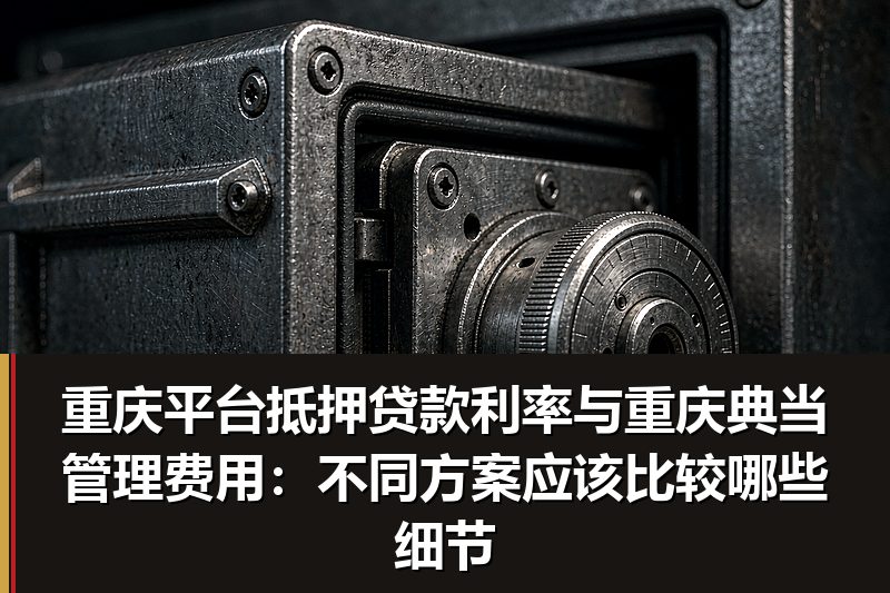 重庆平台抵押贷款利率与重庆典当管理费用:不同方案应该比较哪些细节 重庆平台抵押贷款利率与重庆典当管理费用:不同方案应该比较哪些细节