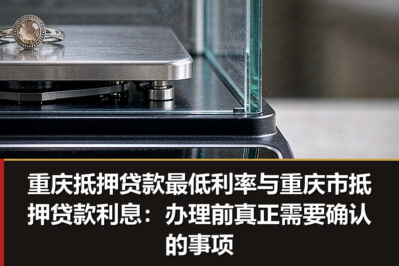 重庆抵押贷款最低利率与重庆市抵押贷款利息:办理前真正需要确认的事项 重庆抵押贷款最低利率与重庆市抵押贷款利息:办理前真正需要确认的事项