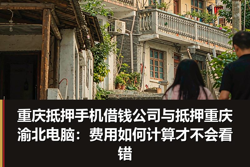 重庆抵押手机借钱公司与抵押重庆渝北电脑:费用如何计算才不会看错 重庆抵押手机借钱公司与抵押重庆渝北电脑:费用如何计算才不会看错