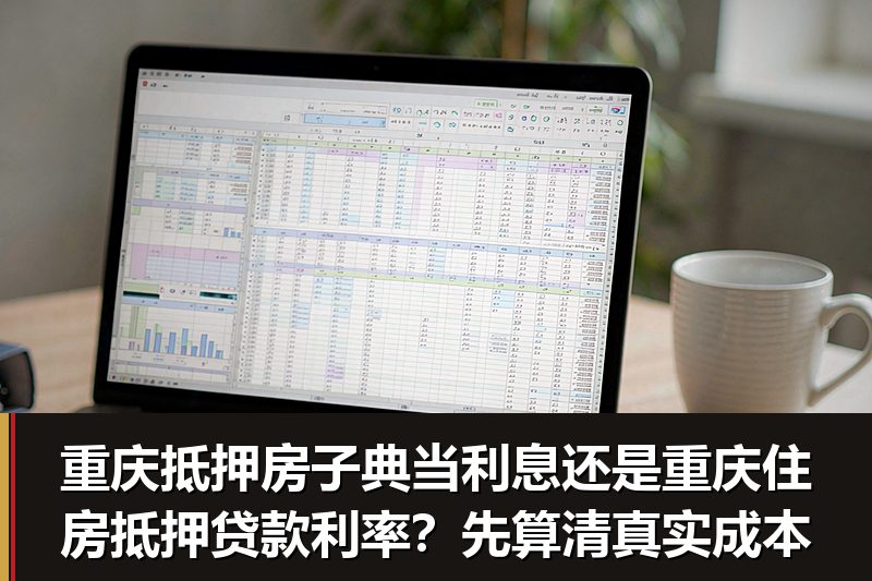 重庆抵押房子典当利息还是重庆住房抵押贷款利率?先算清真实成本 重庆抵押房子典当利息还是重庆住房抵押贷款利率?先算清真实成本