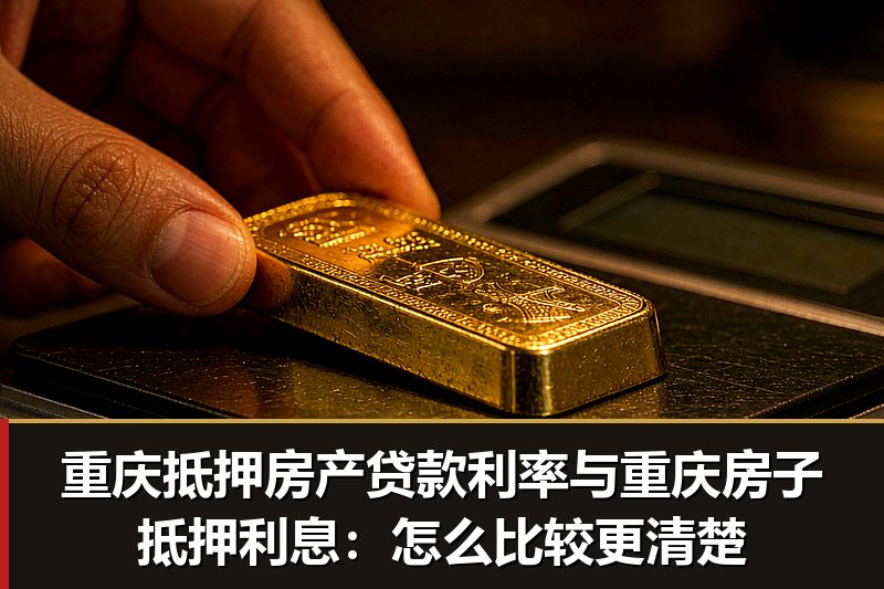 重庆抵押房产贷款利率与重庆房子抵押利息：怎么比较更清楚