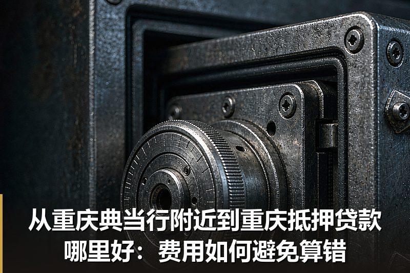 从重庆典当行附近到重庆抵押贷款哪里好：费用如何避免算错