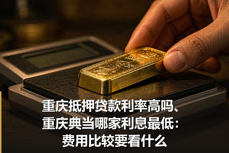 重庆抵押贷款利率高吗、重庆典当哪家利息最低：费用比较要看什么