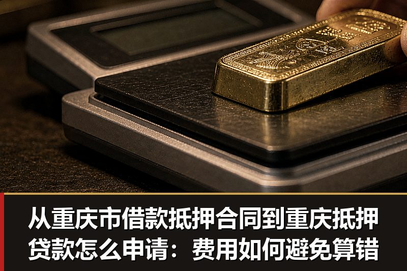 从重庆市借款抵押合同到重庆抵押贷款怎么申请:费用如何避免算错 从重庆市借款抵押合同到重庆抵押贷款怎么申请:费用如何避免算错