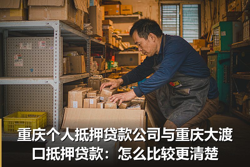 重庆个人抵押贷款公司与重庆大渡口抵押贷款：怎么比较更清楚