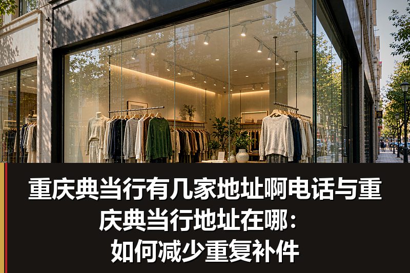 重庆典当行有几家地址啊电话与重庆典当行地址在哪：如何减少重复补件