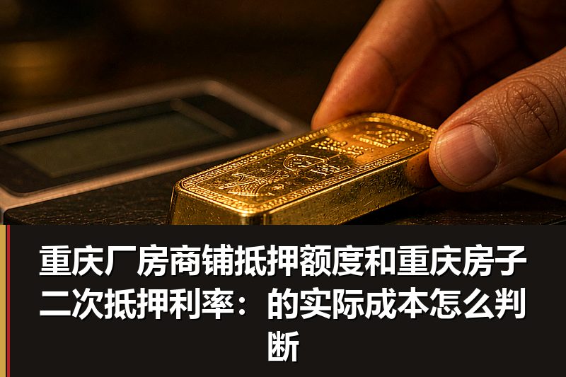 重庆厂房商铺抵押额度和重庆房子二次抵押利率:的实际成本怎么判断 重庆厂房商铺抵押额度和重庆房子二次抵押利率:的实际成本怎么判断