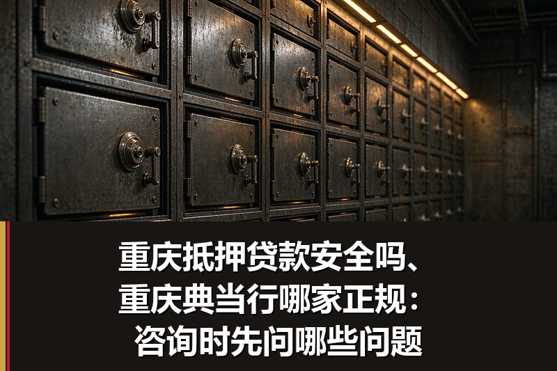 重庆抵押贷款安全吗、重庆典当行哪家正规:咨询时先问哪些问题 重庆抵押贷款安全吗、重庆典当行哪家正规:咨询时先问哪些问题