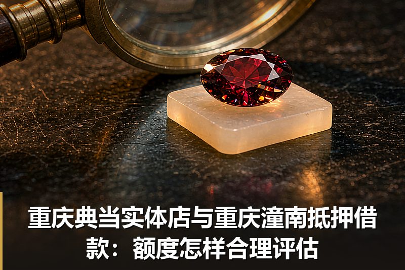 重庆典当实体店与重庆潼南抵押借款：额度怎样合理评估