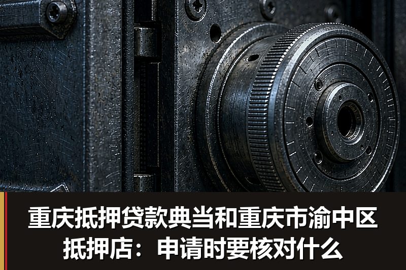 重庆抵押贷款典当和重庆市渝中区抵押店:申请时要核对什么 重庆抵押贷款典当和重庆市渝中区抵押店:申请时要核对什么